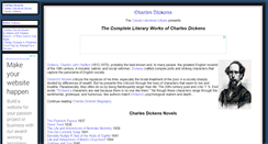 Desktop Screenshot of charles-dickens.org
