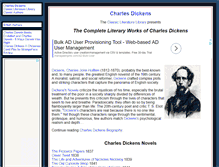 Tablet Screenshot of charles-dickens.org